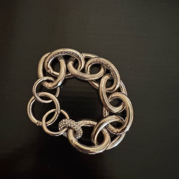 Armani Exchange Metallic Chain Bracelet - Picture 11 of 12